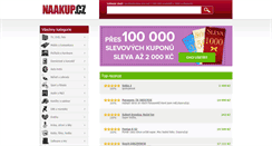 Desktop Screenshot of naakup.cz
