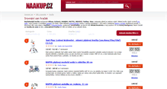 Desktop Screenshot of hracky.naakup.cz