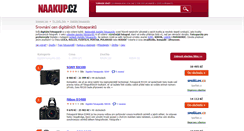 Desktop Screenshot of fotoaparaty.naakup.cz