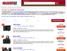 Tablet Screenshot of fotoaparaty.naakup.cz