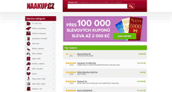 Desktop Screenshot of pece-o-vlasy.naakup.cz