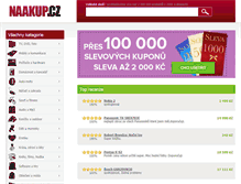 Tablet Screenshot of obleceni.naakup.cz
