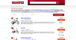 Desktop Screenshot of cyklistika.naakup.cz