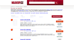 Desktop Screenshot of chladnicky.naakup.cz